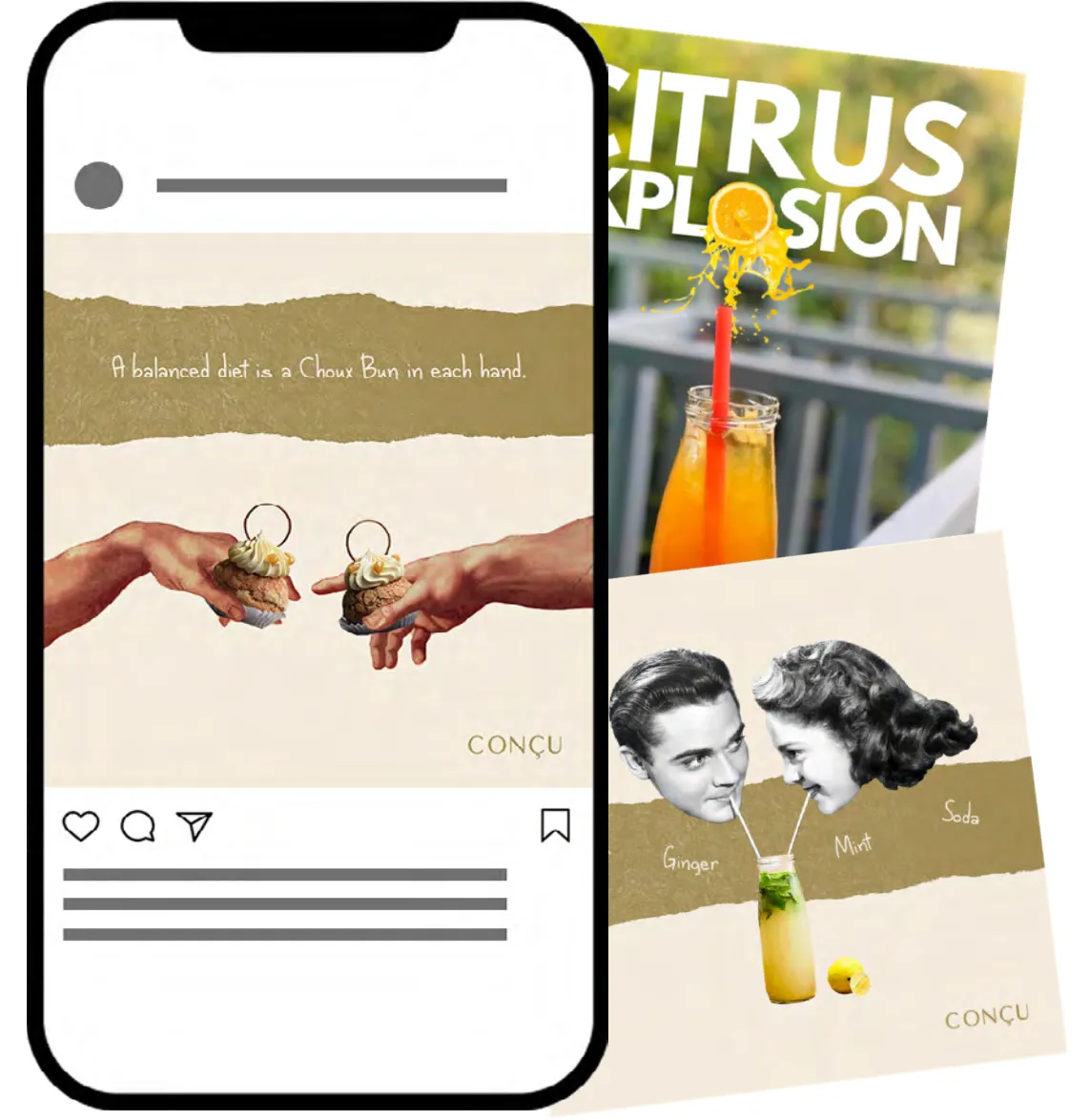 Consu Social Media & UI